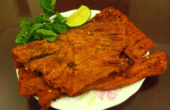 1kg khô bò miếng vị Tứ Xuyên