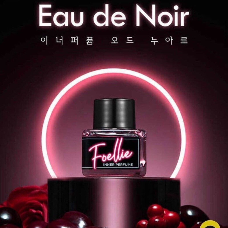 Nước hoa vùng kín hương thơm sexy, quyến rũ và sang chảnh Foellie Eau De Innerb Perfume 5ml - NOIR