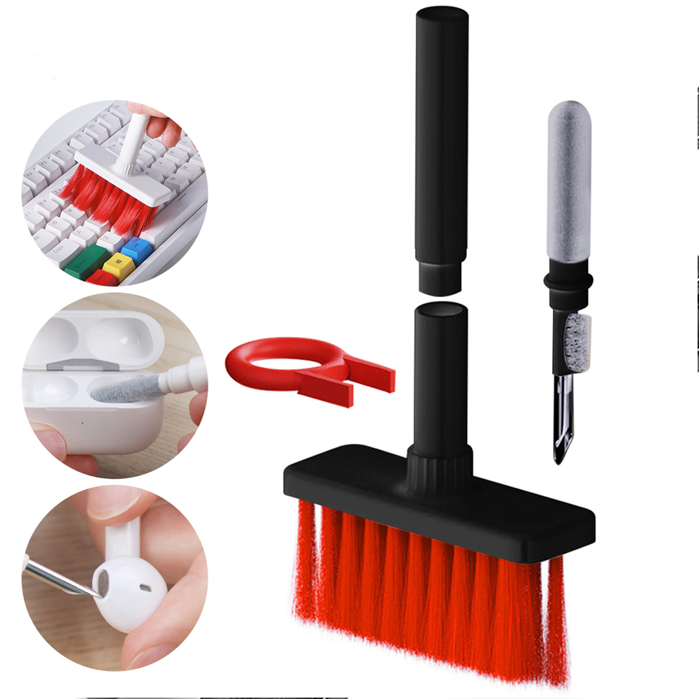 GUUGEI 12Pcs Cleaning Tool Kits For Computer Keyboard Camera Laptop Tablet Earphone Crevice Brush Computer Cleaner Set