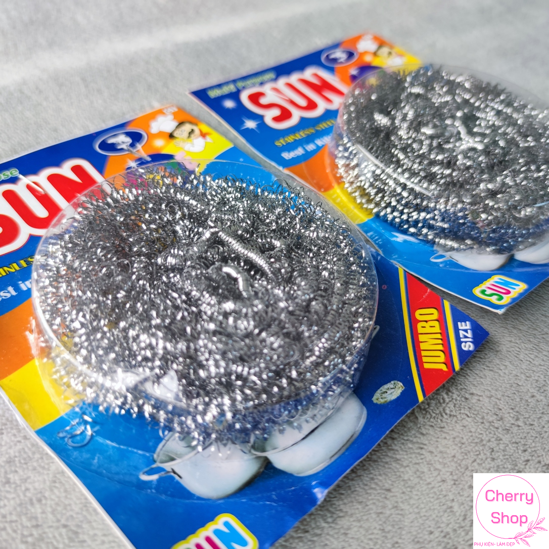 Combo 2 Miếng Cước Chà Nồi Siêu Sạch Sun