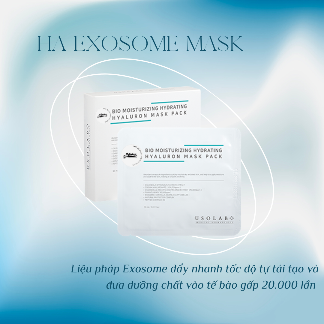 Mặt nạ cấp nước HA Exosome