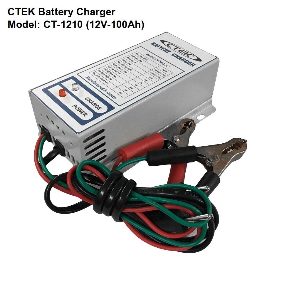 Máy nạp ắc quy tự động CTEK CT1210 (12V-100Ah)