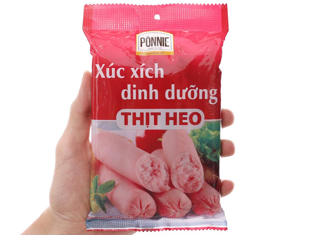 Combo 5 Túi Xúc Xích Ponnie (Túi 175G x 5c/ Túi)