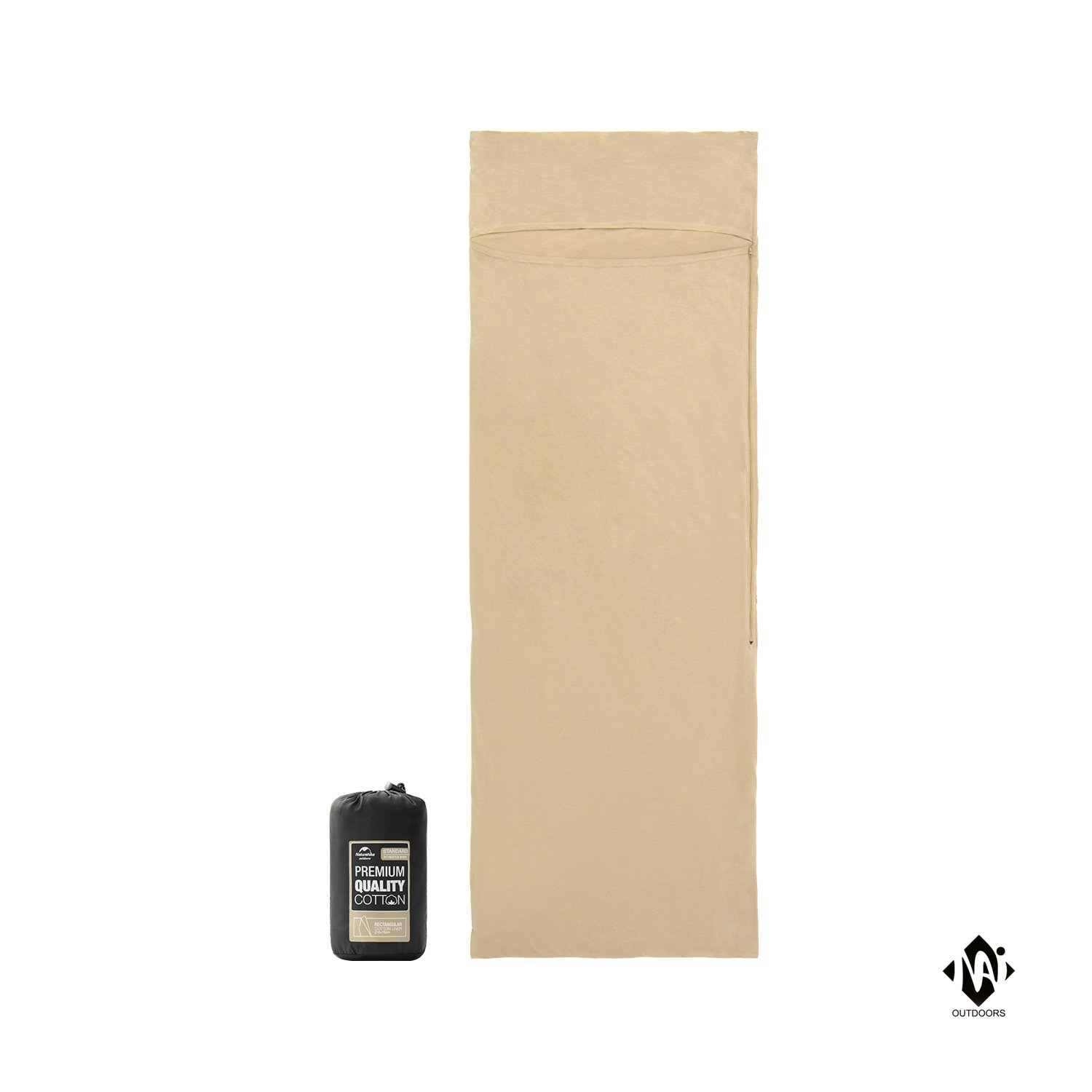 Túi ngủ cotton mùa hè naturehike nh15s012-d/ nh15s012-e