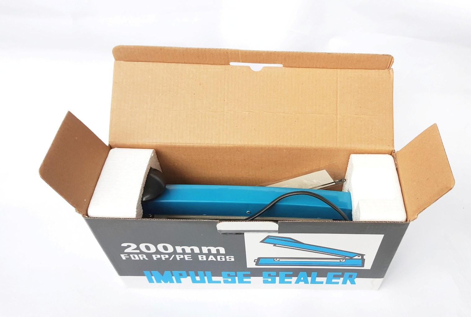 Máy hàn túi nilon dập tay Impulse Sealer 20mm PFS-200