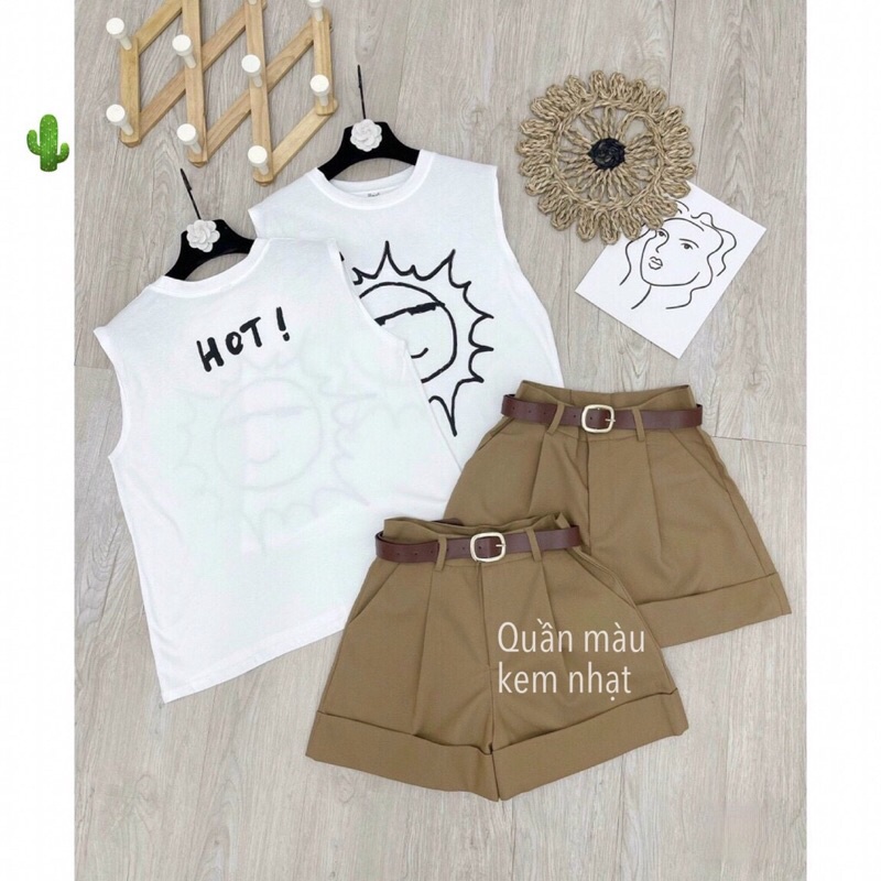 QUẦN KAKI LẬT LAI ỐNG XUÔNG