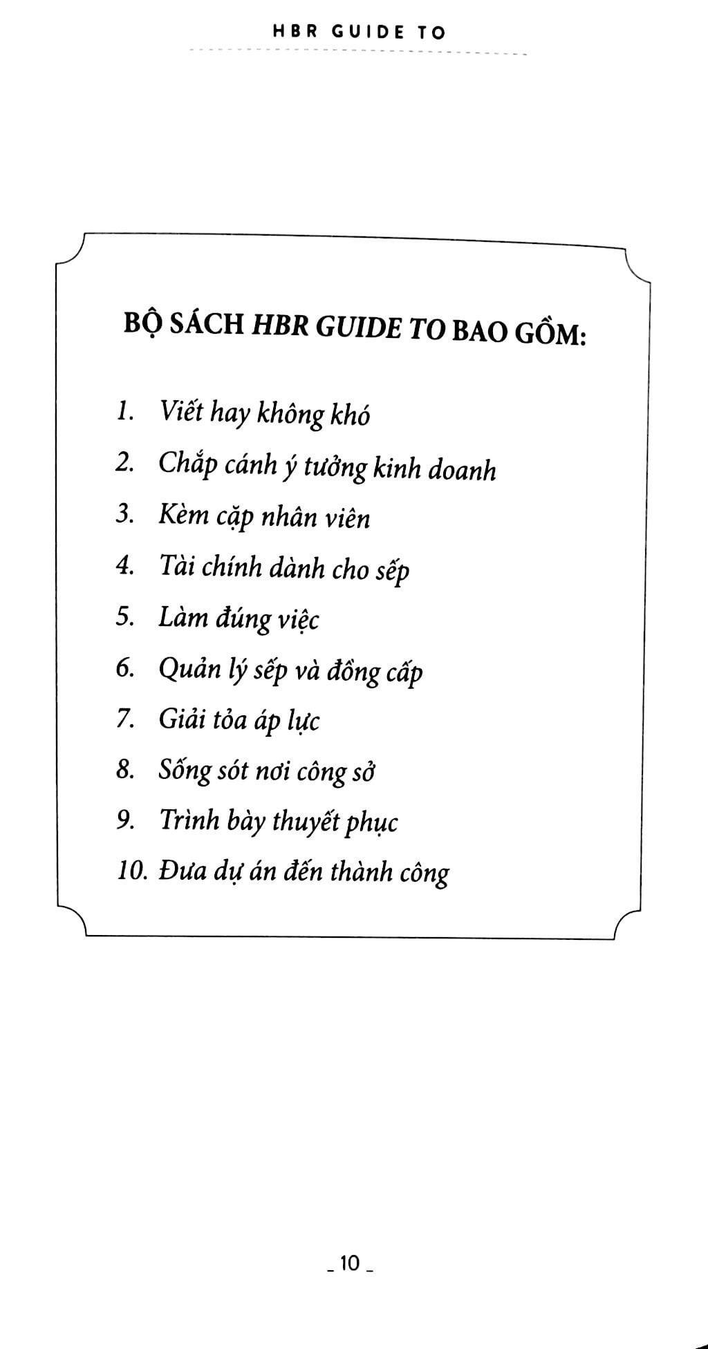 Sách - HBR Guide To - Trình bày thuyết phục