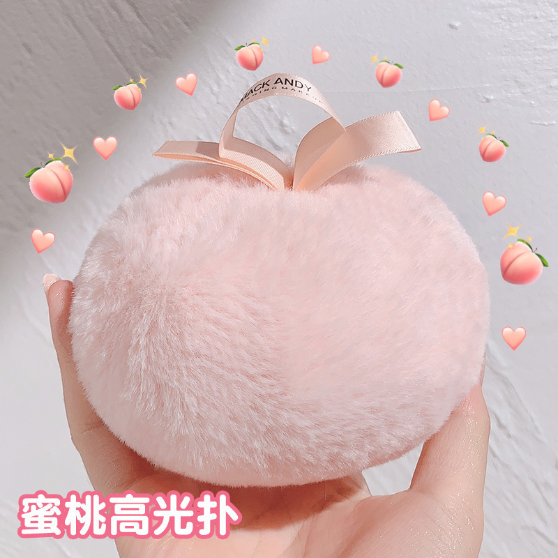 Bông phấn nhũ bắt sáng hạt siêu mịn, Make up ball MACK ANDY