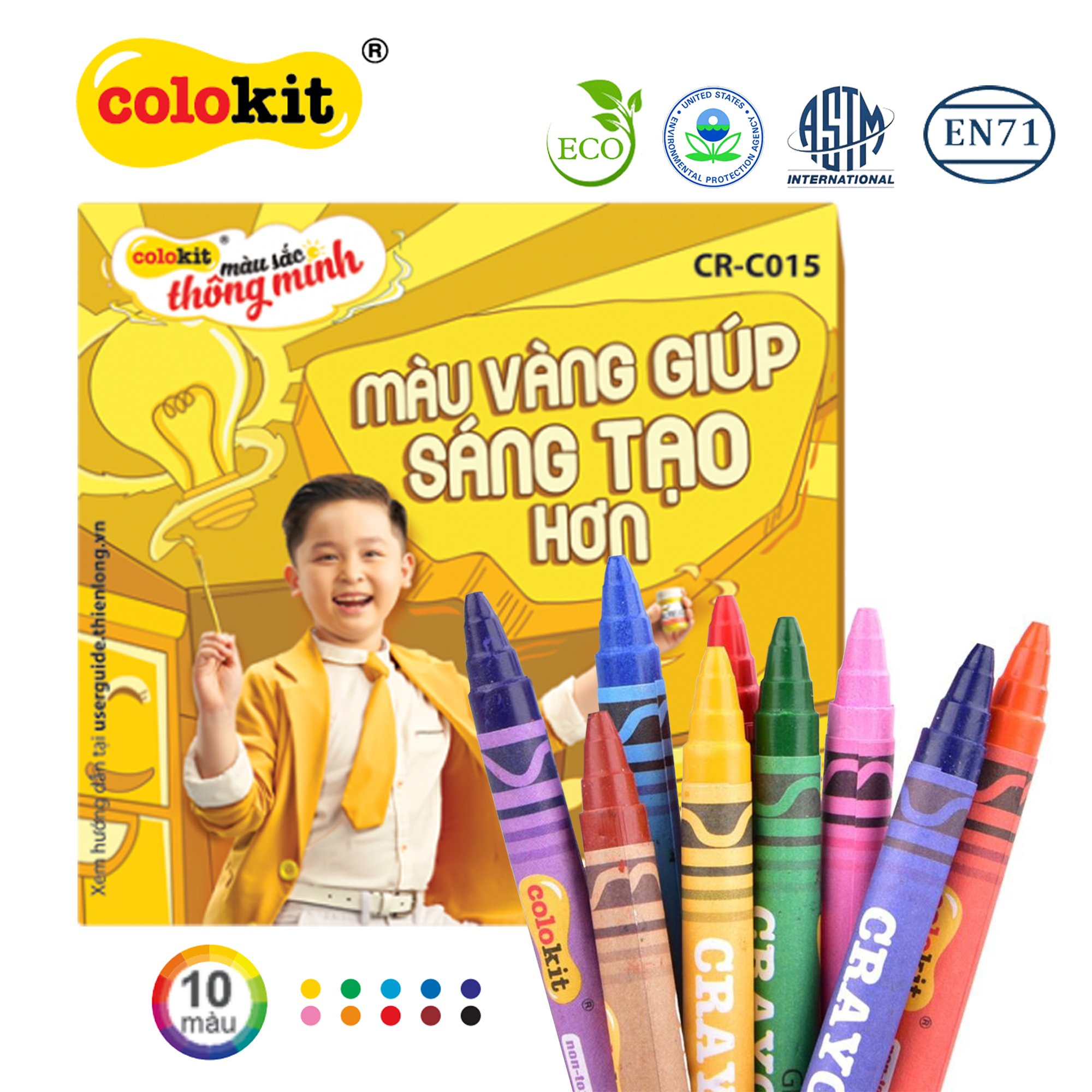 Sáp màu Colokit CR-C015