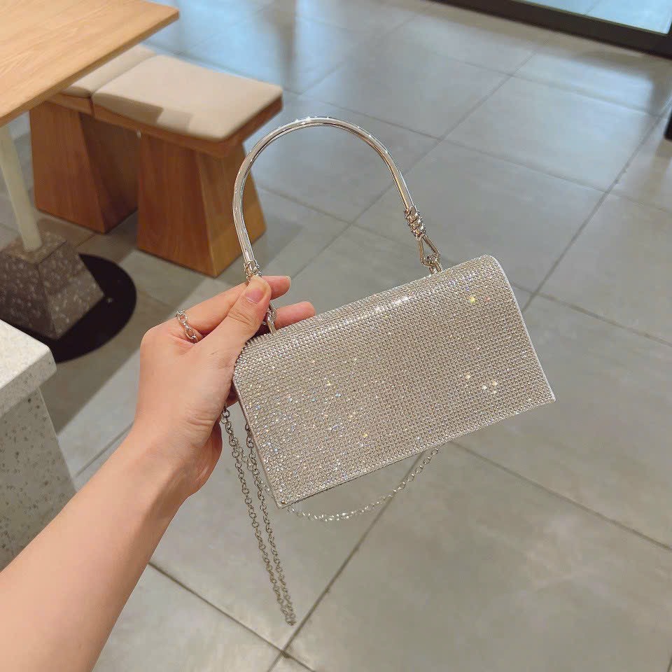Cluth đính đá dự tiệc bling bling