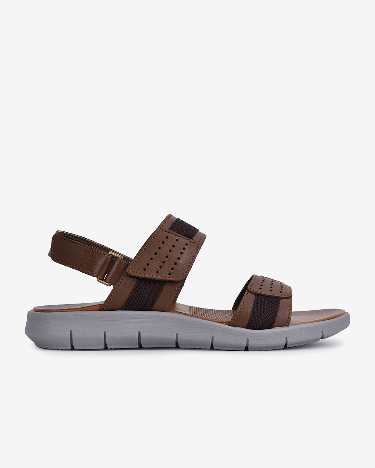 Sandal nam Đông Hải thiết kế 2 quai ngang trẻ trung chất liệu da bò cao cấp - S3210