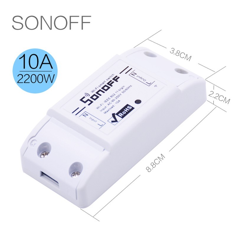 [HCM]Công tắc WIFI Sonoff Basic phiên bản quốc tế tiếng anh