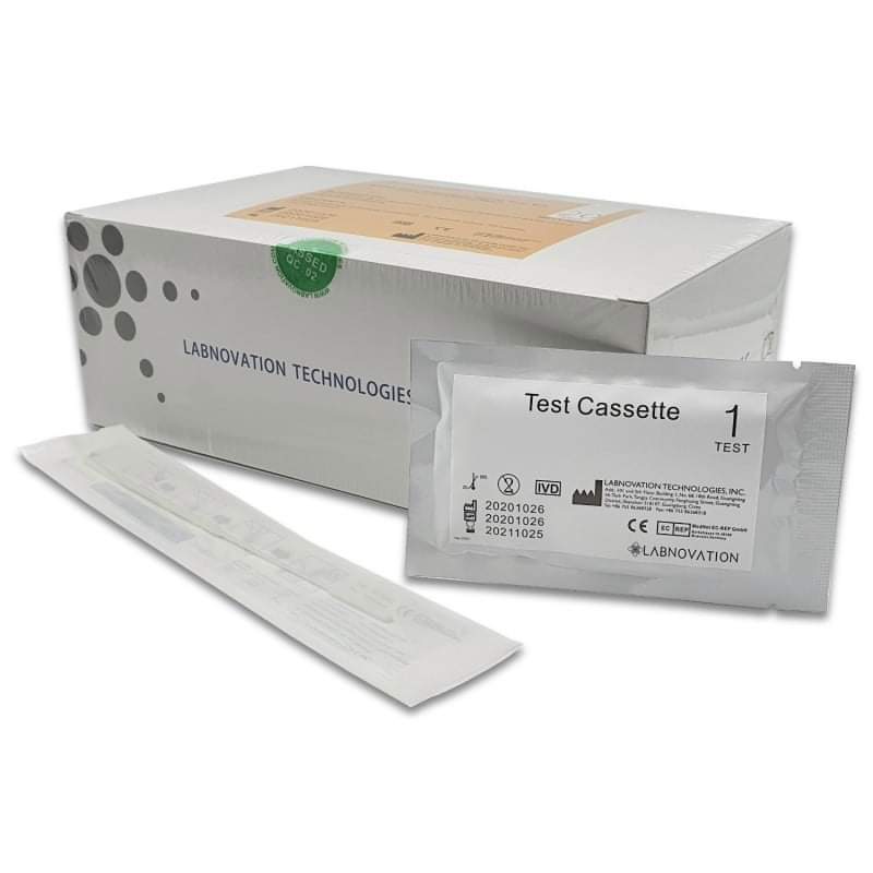 Combo 5 bộ kit test nhanh covid 19 LABNOVATION công nghệ đức
