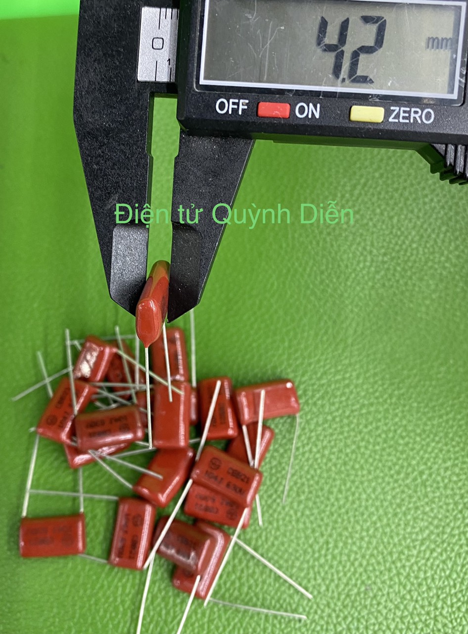 Combo 10 con Tụ CBB22 104J - 104k 630V nâu