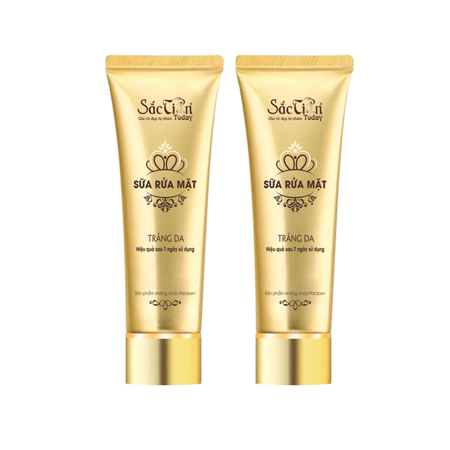 Combo  2 Sữa Rửa Mặt Trắng Da Sắc Tiên Today 100ml/tuýp