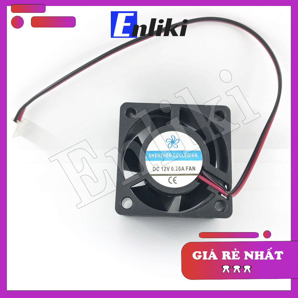 Quạt tản nhiệt 4x4x2cm 12V 0.2A