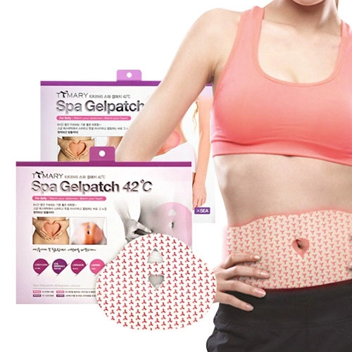 Miếng dán tan mỡ bụng Spa Gel Patch 42°C Hàn Quốc