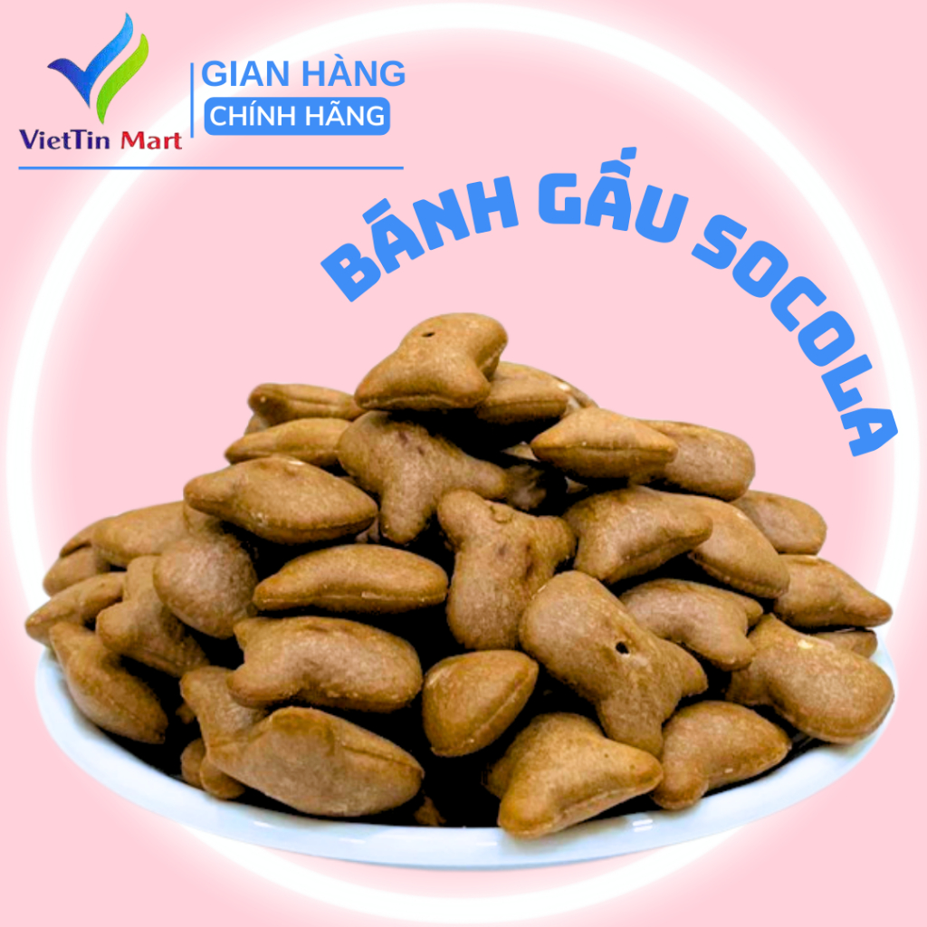 500g bánh gấu socola kem