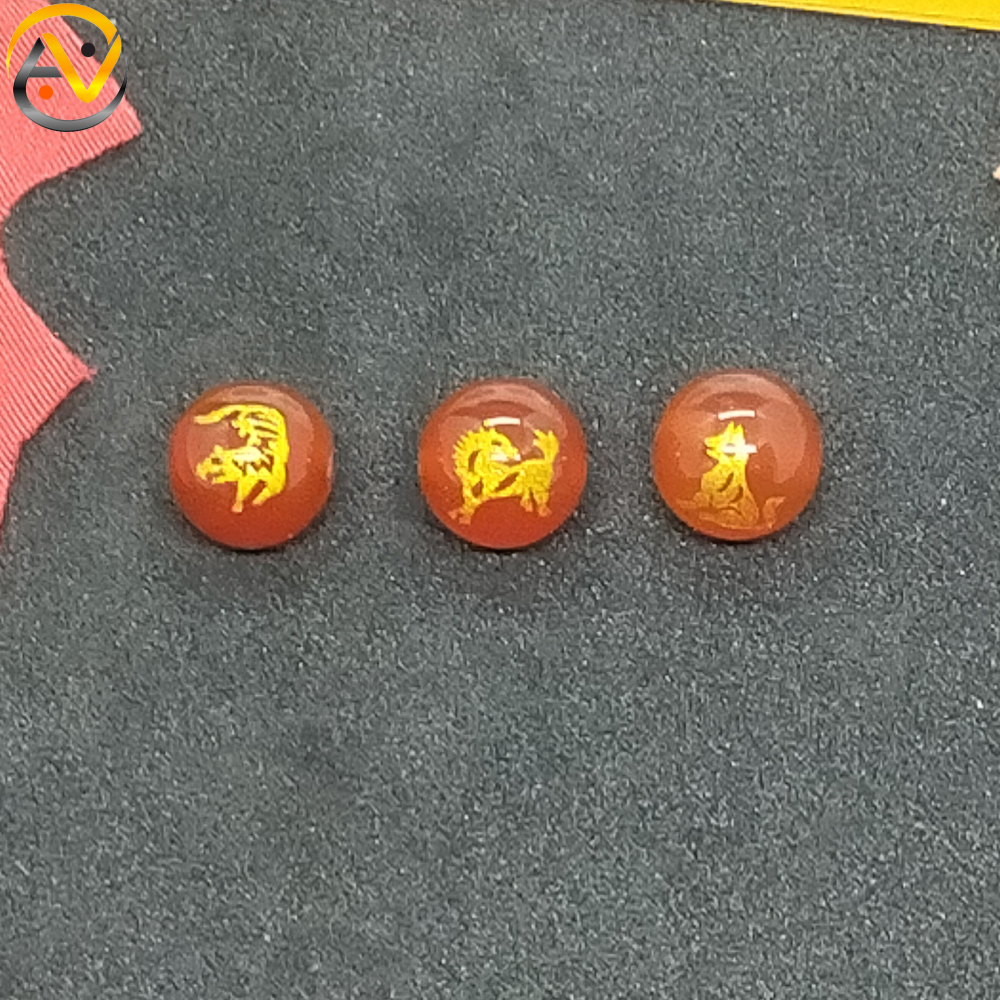 Vòng tay phong thủy mệnh thổ chất liệu mắt hổ - dần ngọ tuất - size 8 10 12ly - có khai quang may mắn tài lộc - PHONG THỦY ANH VŨ