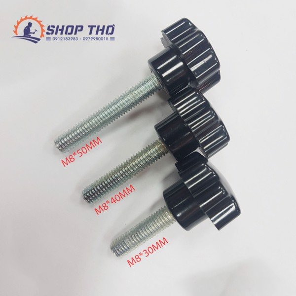 Nút Vặn Ren M8 ( Set 5 Cái ) (Lưu Ý Chọn Đúng Kích Thước)
