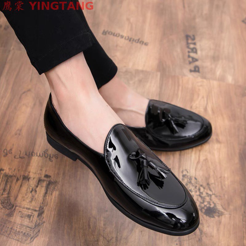 Giầy lười da bóng susu nam