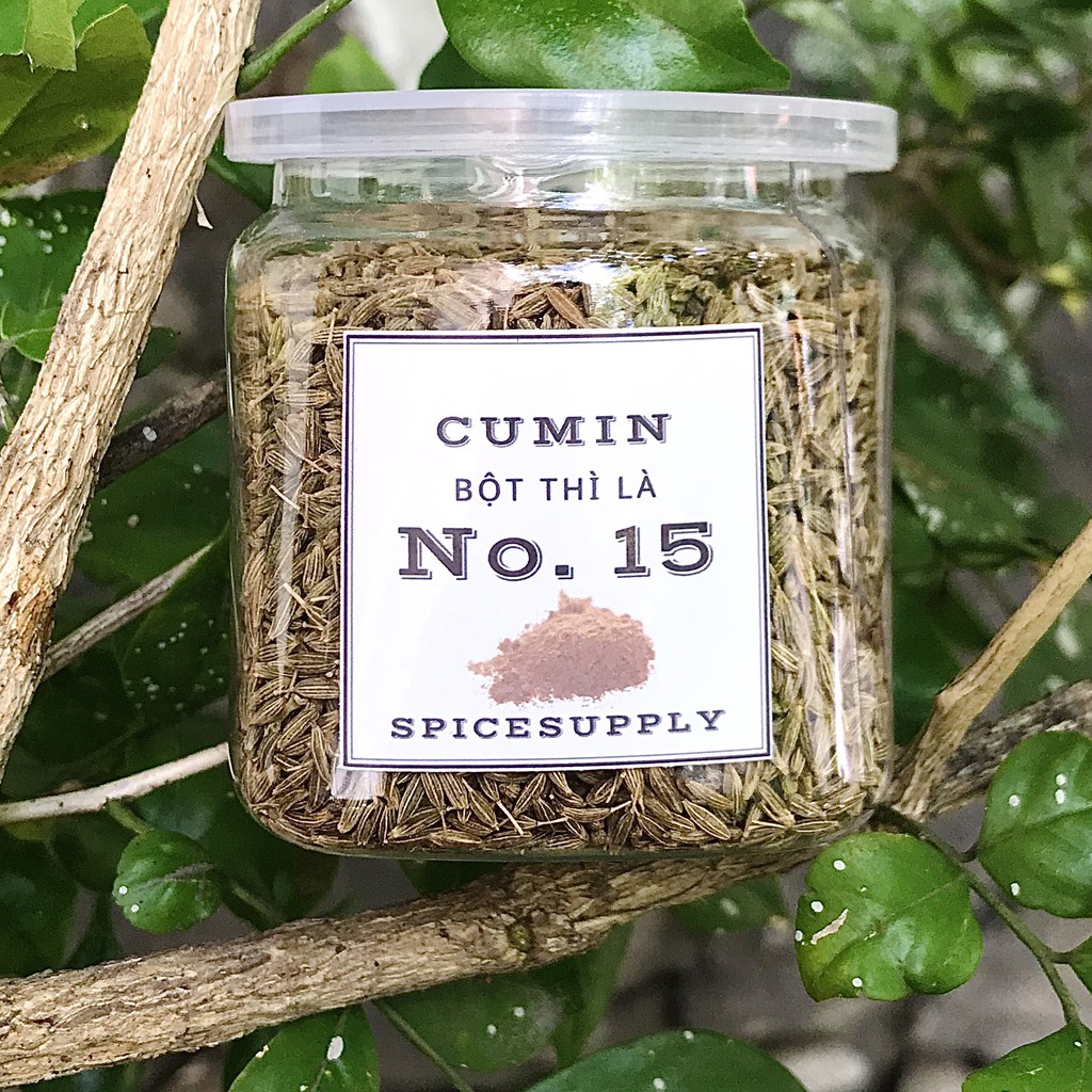 [HCM]Hũ 120ml 70g Cumin Whole - Hạt Thì Là Ấn Độ Hạt Xirom