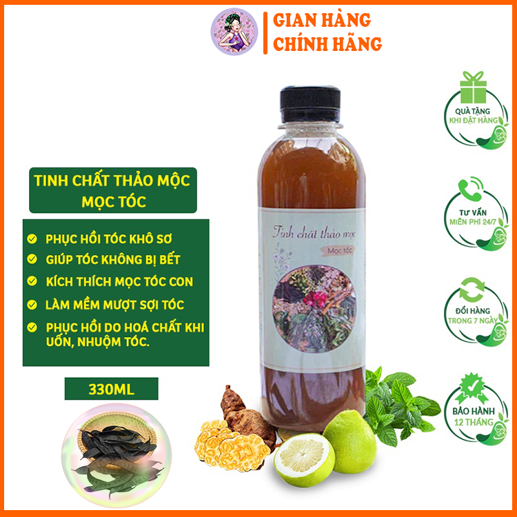 Tinh Chất Thảo Mộc Mọc Tóc, Tóc Mọc Siêu Nhanh, Siêu Dài, Siêu Dày, Mộc Nhan Natural