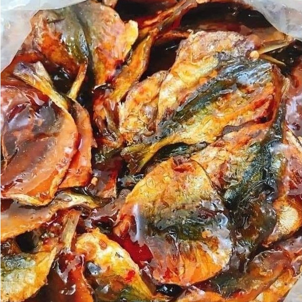 Cá chỉ vàng rim (có video) {Khối lượng tịnh, không tính bao bì}
