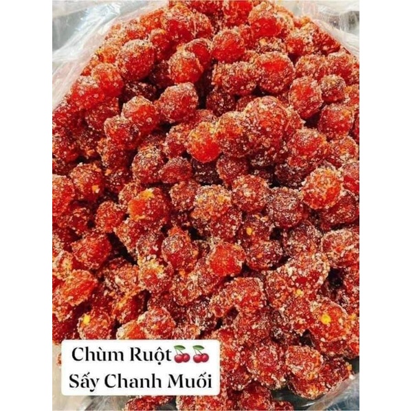 500G CHÙM RUỘT SẤY CHANH MUỐI