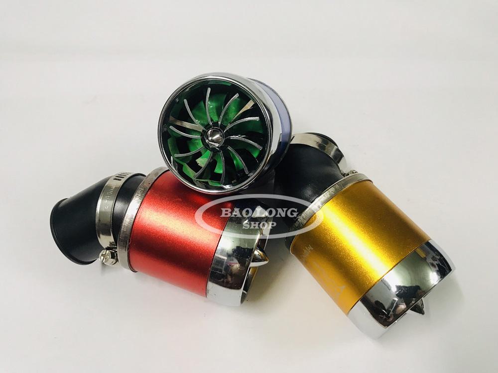 Pô E tăng tốc Monster cánh quạt gắn xe máy (Đỏ)