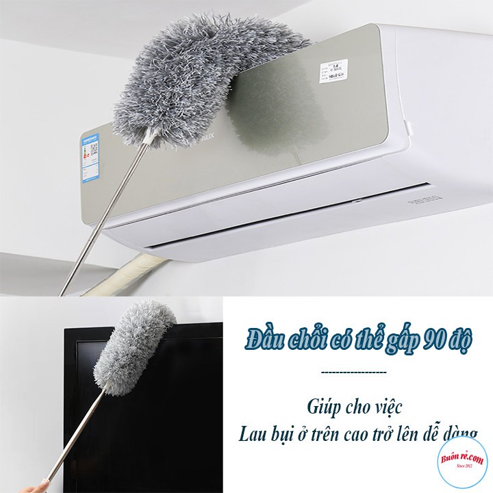 CHỔI LÔNG QUÉT TRẦN CÁN INOX