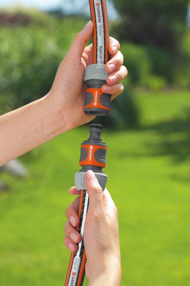 [Hàng Đức] Cút nối thường 19mm (3/4") (Gardena 18216)