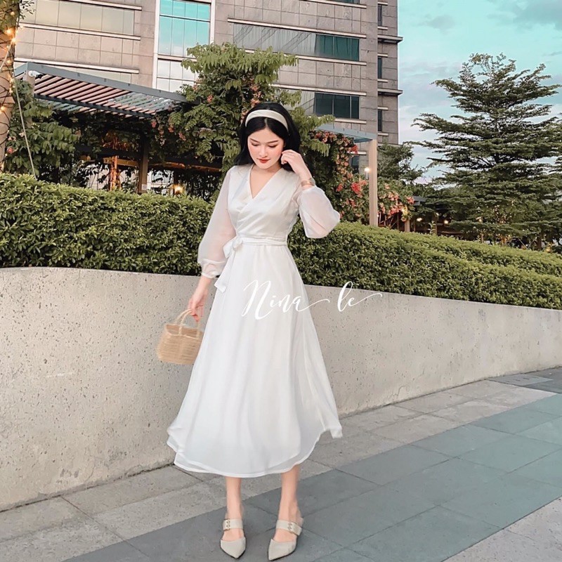 váy trắng dài giá tốt Tháng 8 2023  Mua ngay  Shopee Việt Nam
