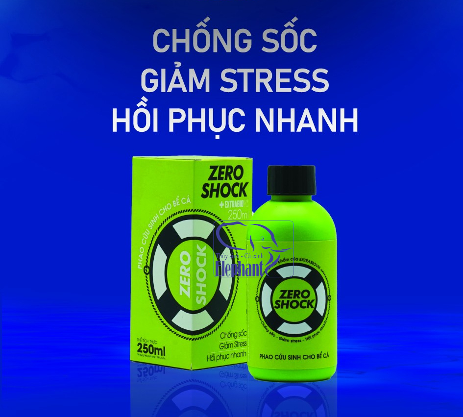 Zero Shock - Giúp ổn định chất lượng nước cho bể cá cảnh thủy sinh