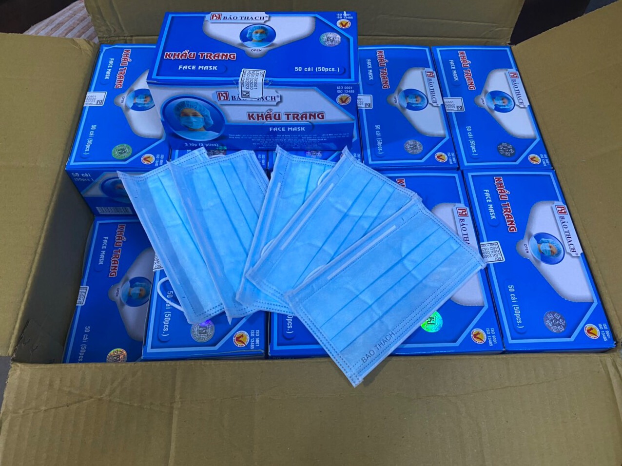 KT BẢO THẠCH HÀNG CHUẨN KHÁNG KHUẨN BỘ Y TẾ ISO