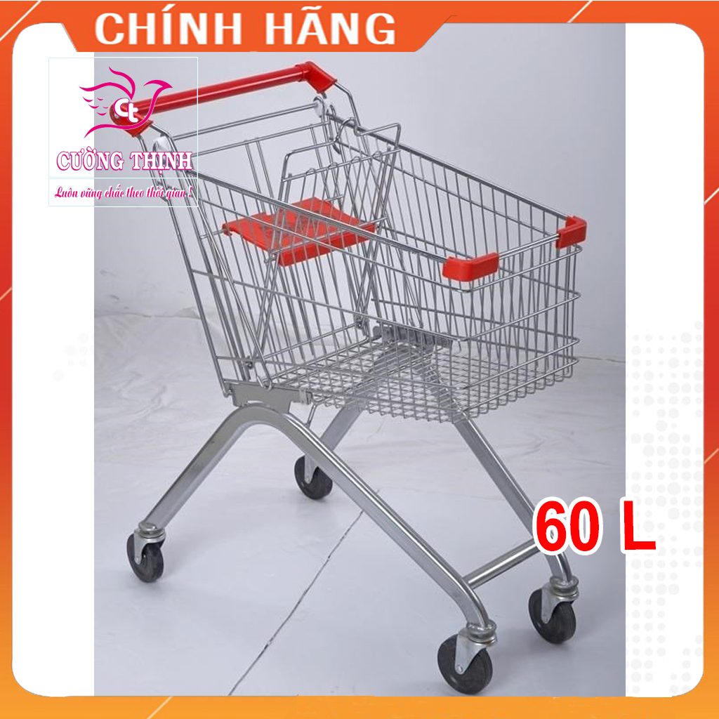 Xe đẩy siêu thị 60lít