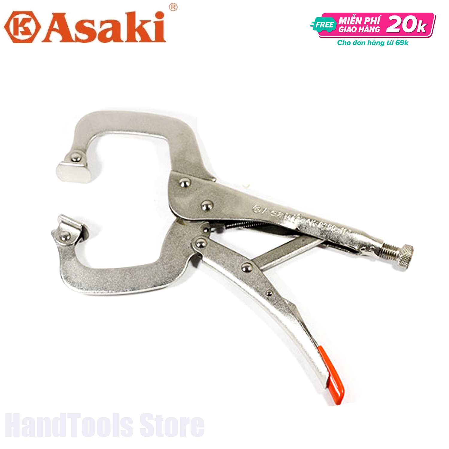 Kìm chết Asaki 11 inch AK-8266