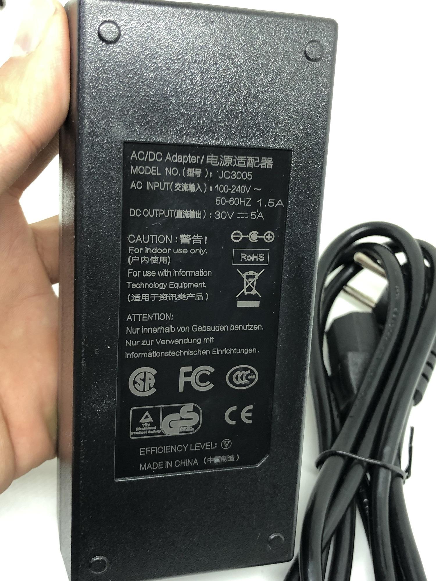 Adapter 30v 5a loại tốt