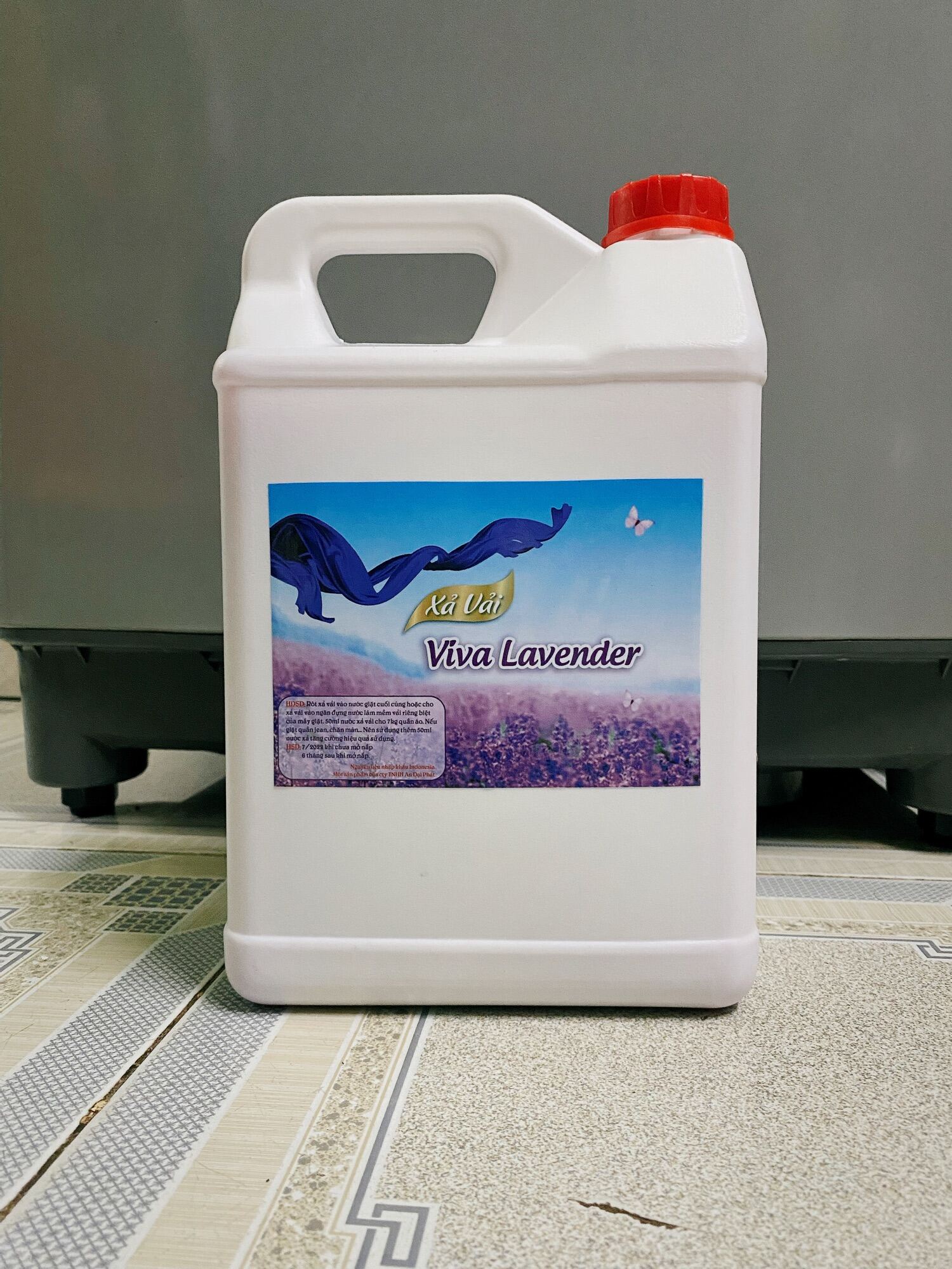 5LIT Nước xả vải hương Hoa Lavender tím| siêu thơm| siêu rẻ| hương hiện đại| bình 5lit
