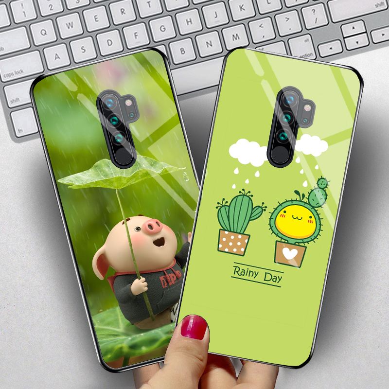 Ốp Xiaomi Note 8, Note 8 Pro, Redmi 9, Redmi 9c mặt kính gương bóng