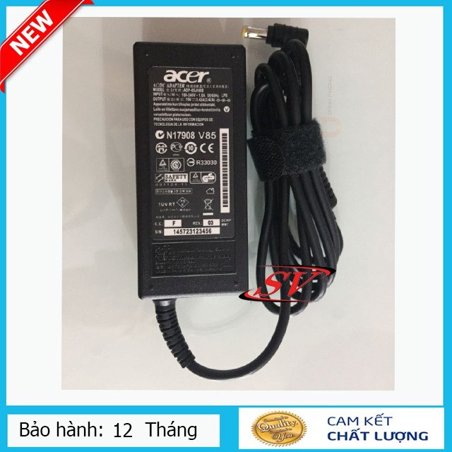 SẠC LAPTOP ACER 19V-3.42A (ADAPTER ACER 19V-3.42A) Chân To