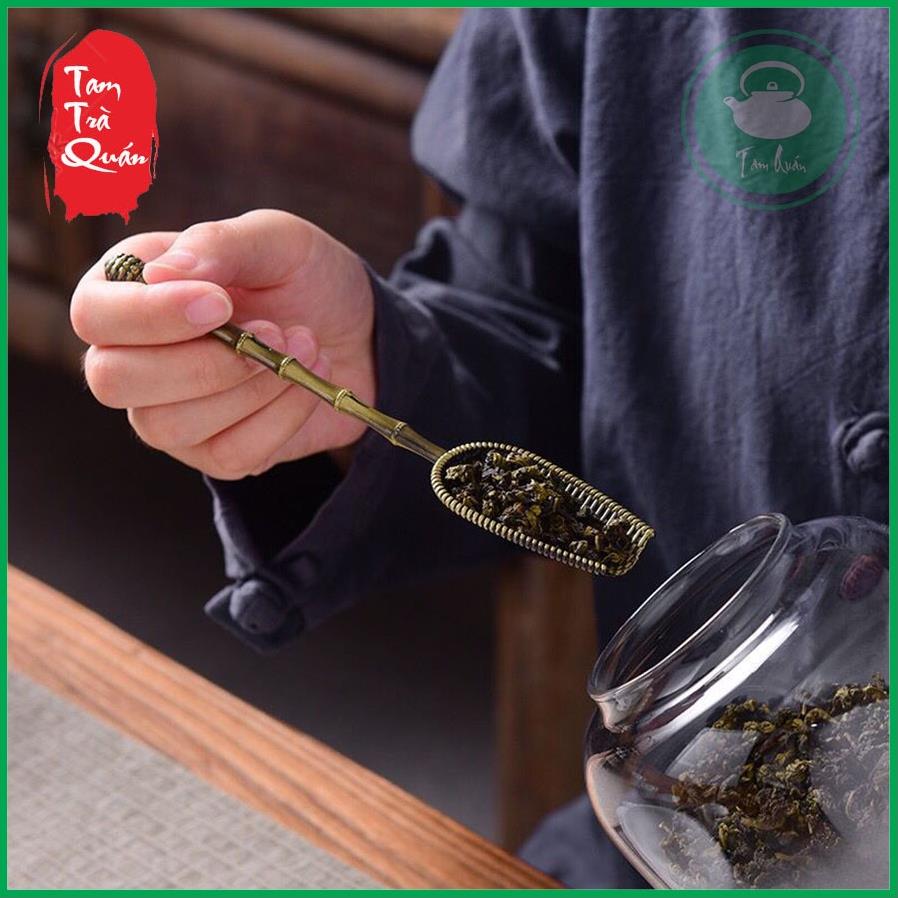 Muỗng xúc trà đồng (mẫu thân đốt)