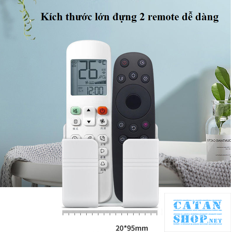 Rack wall stickers hanging remote air conditioning multi-purpose racks hangers phone charger, head wiring convenience help space neat gd448-ketreodt