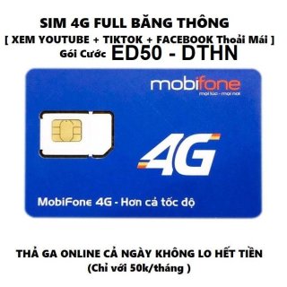 Sim 4G Mobifone ED50 50k tháng vào mạng không giới hạn dung lượng Sử dụng thumbnail