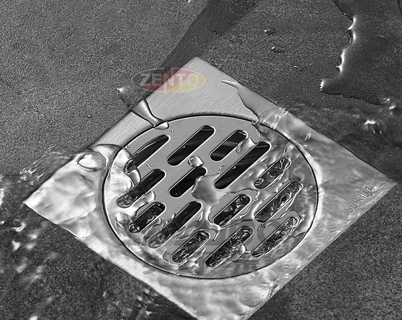 Phễu thoát sàn chống mùi inox TS125-304-2U