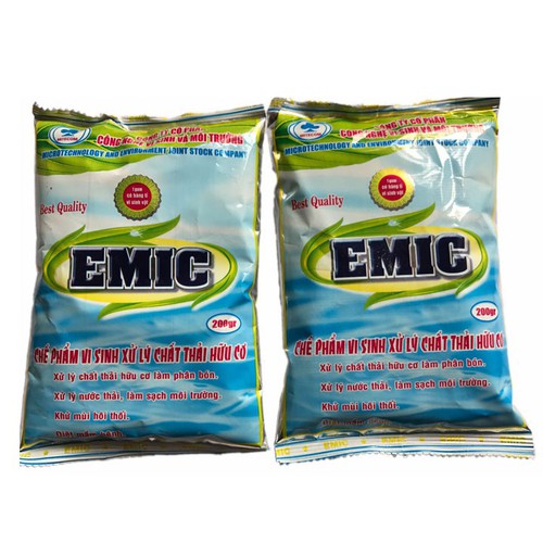 CHẾ PHẨM SINH HỌC EM Ủ PHÂN HỮU CƠ - EMIC - GÓI 200GR