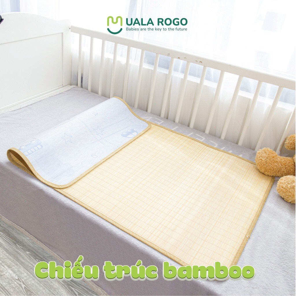 Chiếu trúc bamboo ula rogo cho bé hàng  ( 60x110cm )