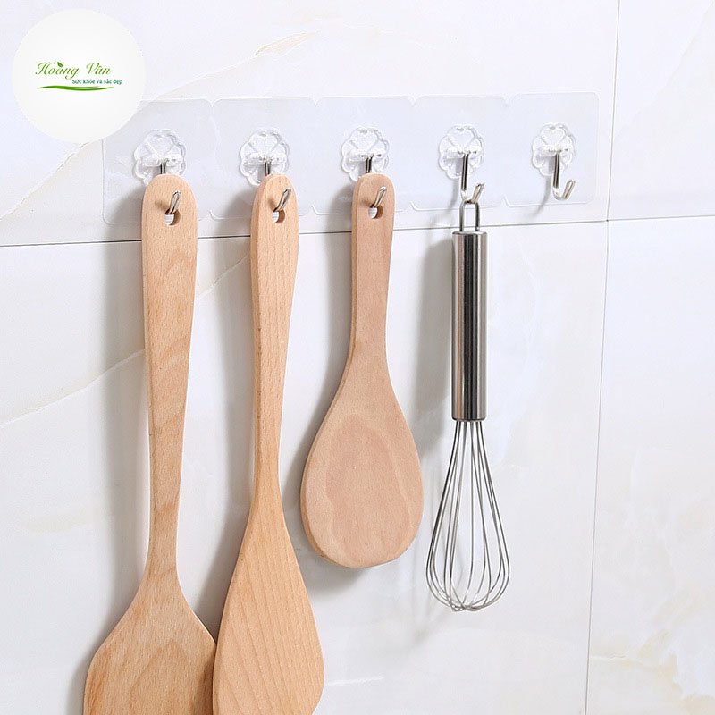 Móc dán tường cường lực siêu dính 6x6cm