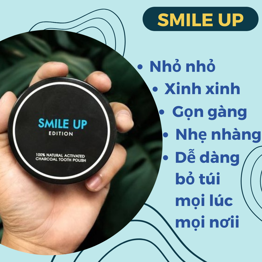 [HCM]Than trắng răng Smile Up