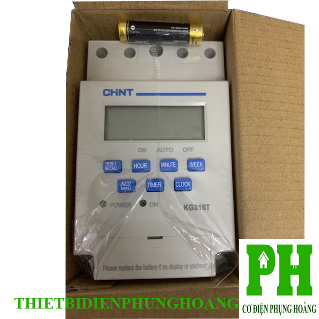 [HCM]Timer 24h điện tử KG316T CHINT [CHÍNH HÃNG] [GIAO NHANH]